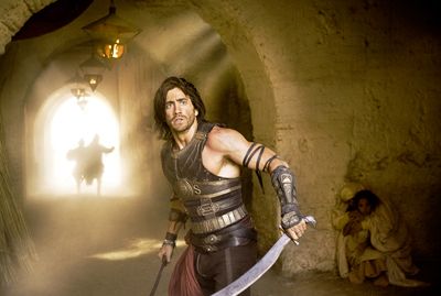 prince COURTESY OF WALT DISNEY PICTURES A ripped Jake Gyllenhaal prepares to cut his way through his enemies and jump across buildings in this adaptation of the video game series.