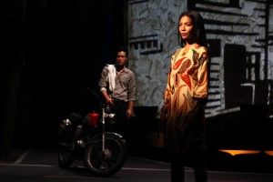 Raymond Lee and Maureen Sebastian in South Coast Repertory's 201