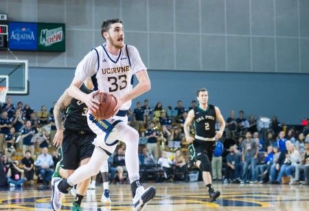 Senior Mike Best continued his recent stellar play by leading the 'Eaters with 17 points and three blocks against the Lions.