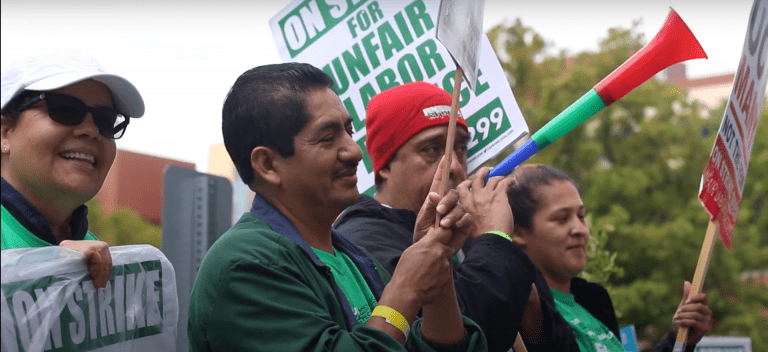 UC Workers Strike Against Outsourcing